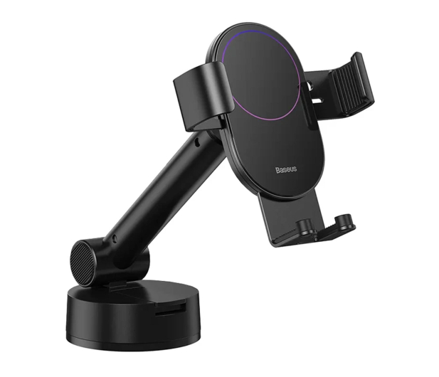 BASEUS Simplism gravity car mount holder (black) SUYL-JY01 - 1348136 - zdjęcie
